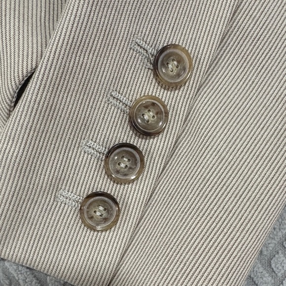 Stella McCartney Beige Cropped Blazer - Picture 4 of 6